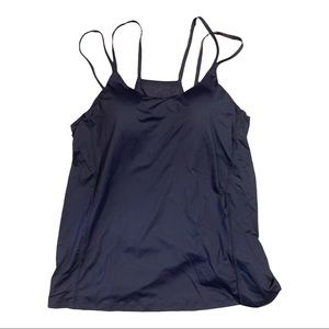 Athleta Black Tankini Top